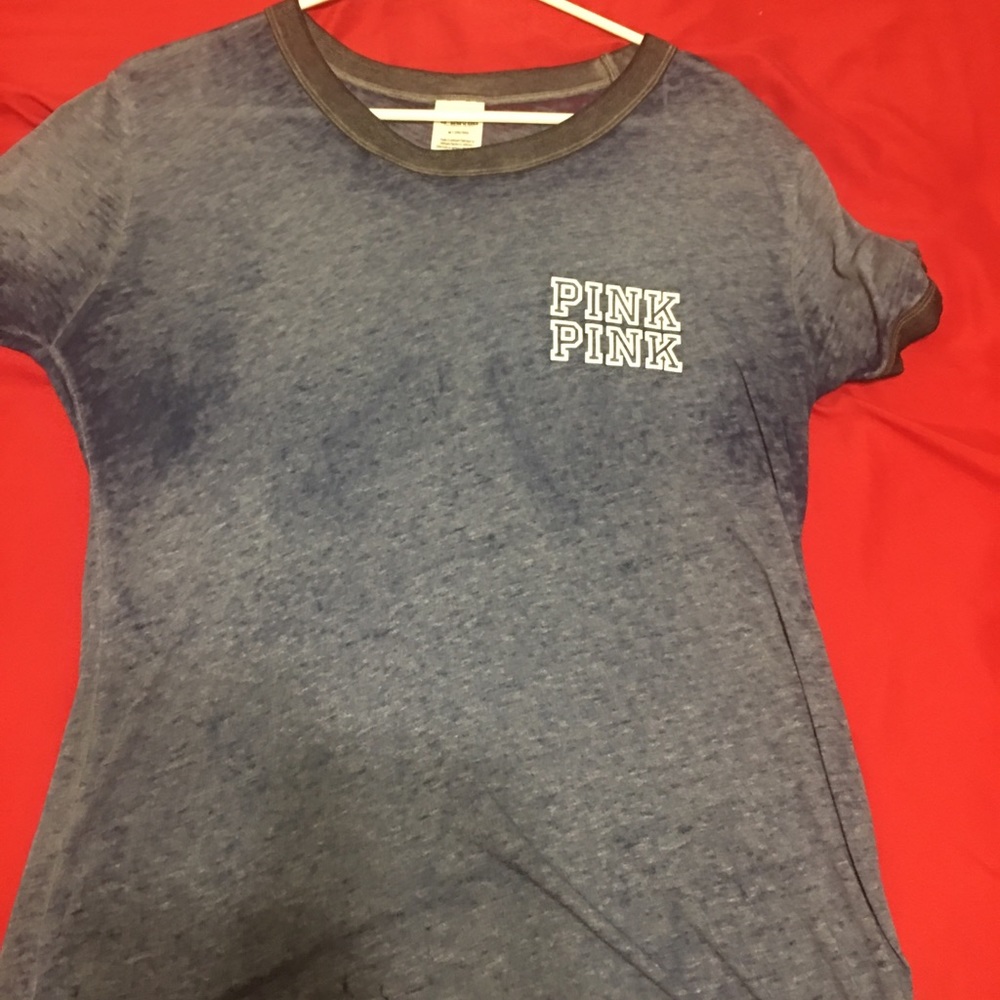 PINK Victoria Secret Ringer Tee